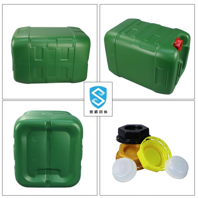 Plastic Tight Head 25L 5 Gallon Chemical Containers 63mm Rieke Opening