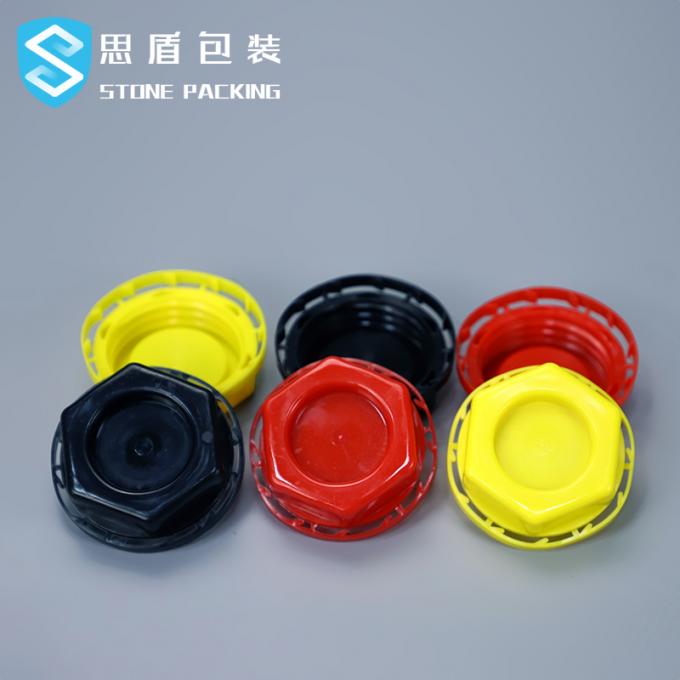 Plastic Tight Head 25L 5 Gallon Chemical Containers 63mm Rieke Opening