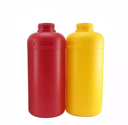 1L Plastic Chemical Bottle Ink Empty Chemical Storage Bottles With Caps
