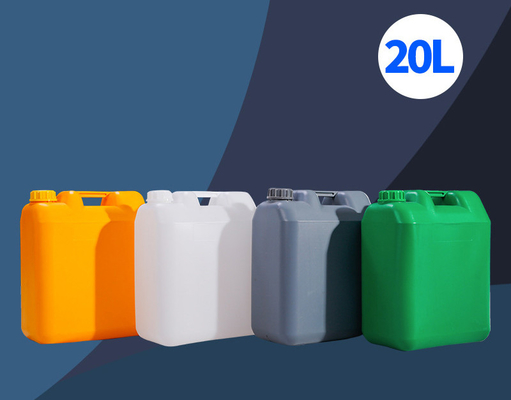 HDPE 20L Square Plastic Bucket With Handle Large Storage Container