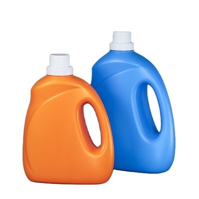 HDPE Liquid Detergent Plastic Bottle Laundry Detergent Bottle With Plastic Cap