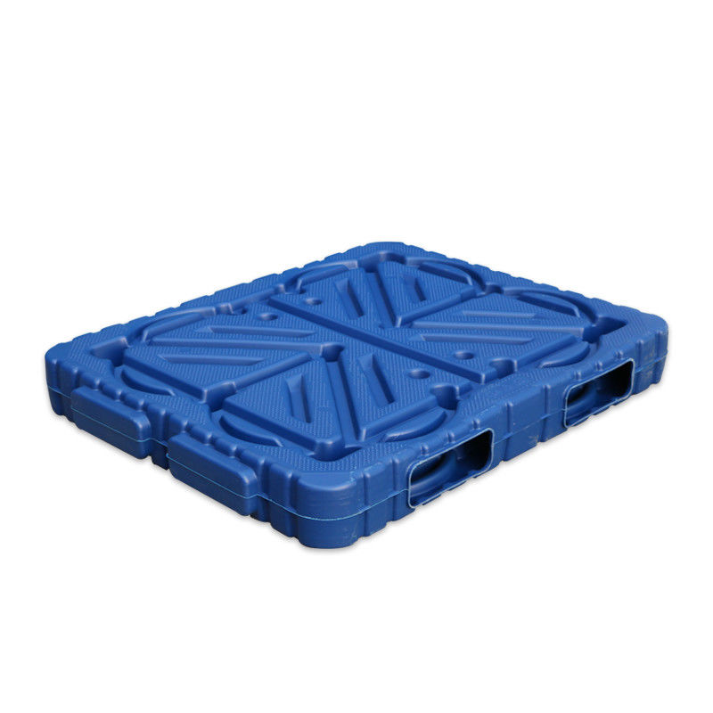 Vented Deck Reusable Plastic Shipping Pallets 1.2x1m 1.2x1.2m