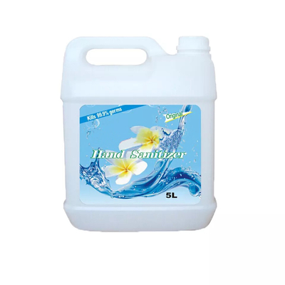 White 5L HDPE Plastic Container Square Shape Jug Reusable For Liquids Storage