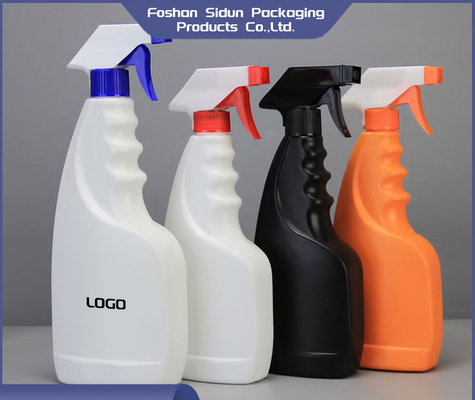 Refillable PET Spray Bottle Empty Disinfectant Cleaning Trigger Spray Bottle With Spray