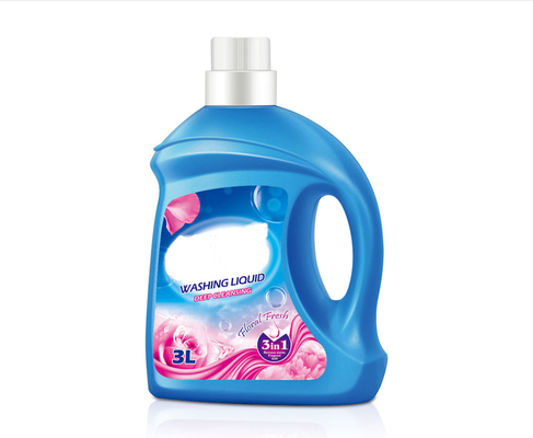 Cleaner Liquid 3L Plastic Bottle Reusable HDPE Empty For Water Detergents Liquids