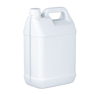 128 Fl Oz White HDPE Plastic Square 5 Gallon Bucket 220g OEM