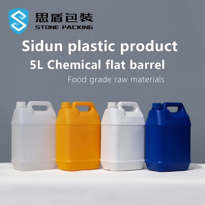 Daily Chemical 35mm HDPE Plastic Bottle 5 Liter Plastic Drum 192*125*305mm