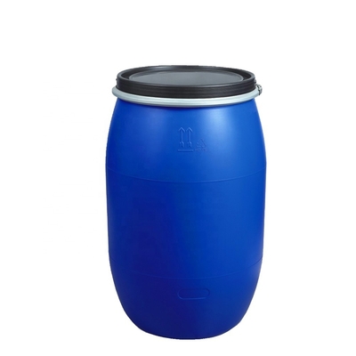 Caliber 55mm 200 Litre Blue 55 Gallon Plastic Drum With Iron Hoop