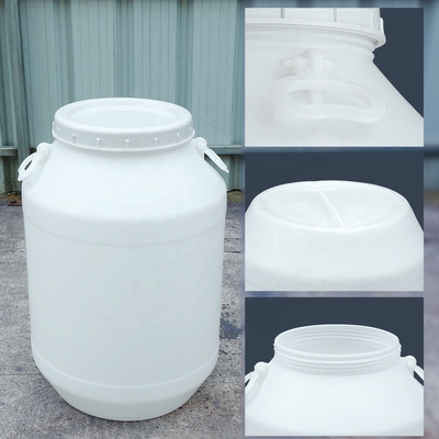 Water Liquid Multifunction 60l Plastic Drums With Cover 2.3kg