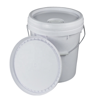 Reusable 2.0mm 20 Litre Paint Bucket With Lids BPA Free