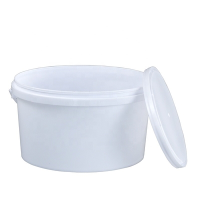 Oval 1 Gallon Chemical Containers Oval Round Bucket With Lid 265*265mm