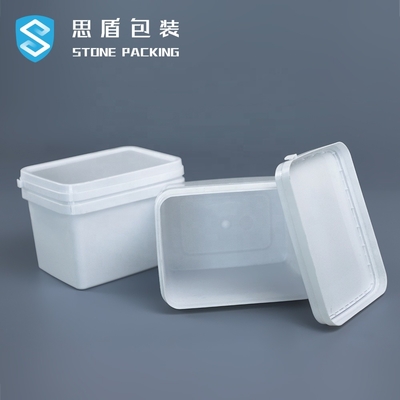 ISO 9001 5 Gallon Chemical Containers White Bucket 141*103*120mm