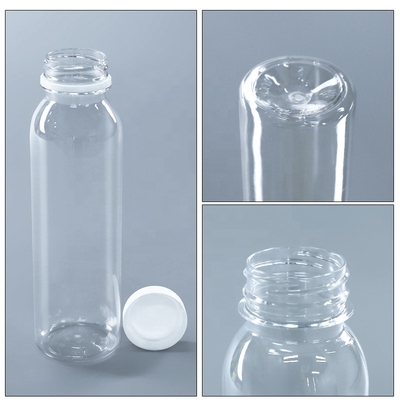 32mm PET Plastic Bottles 350ml For Beverage Milk Juice