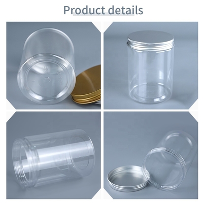 Acid Etch PET Plastic Bottles 13g Plastic Storage Jar With PP Screw Cap