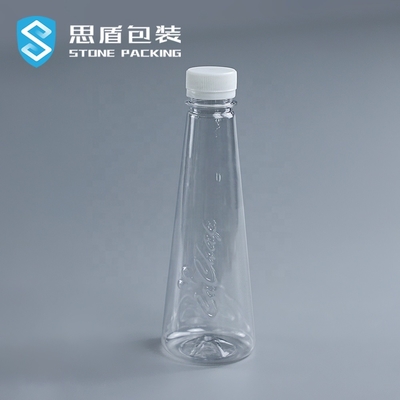 25mm Water PET Plastic Bottles Transparent Clear 280ml