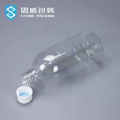 Shrink Sleeve 1000ml 500ml PET Screw Top Plastic Bottle 38g 51g