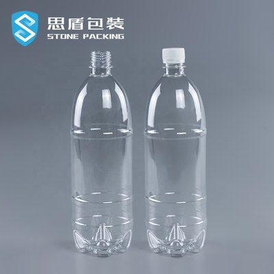 1250ml 22mm Empty Pepsi PET Plastic Screw Top Bottles For Beverage Milk