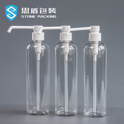 Alcohol 25mm Water Mist Plastic Empty Spray Bottles 210*61.5mm