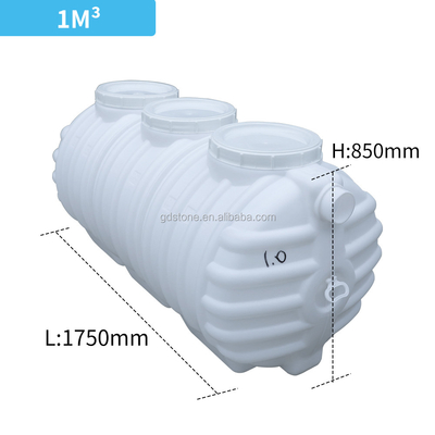 850*1750mm RV Septic Storage HDPE Plastic Water Tanks 1800mm 1850mm 1950mm